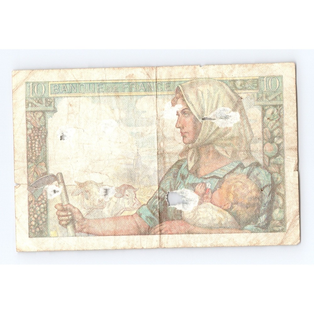 1945 France 10 Francs Mineur 8